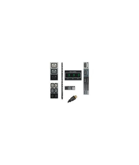 Tripp Lite PDU 3-Phase Metered 208V / 120V  - vertical rackmount - power distribution unit